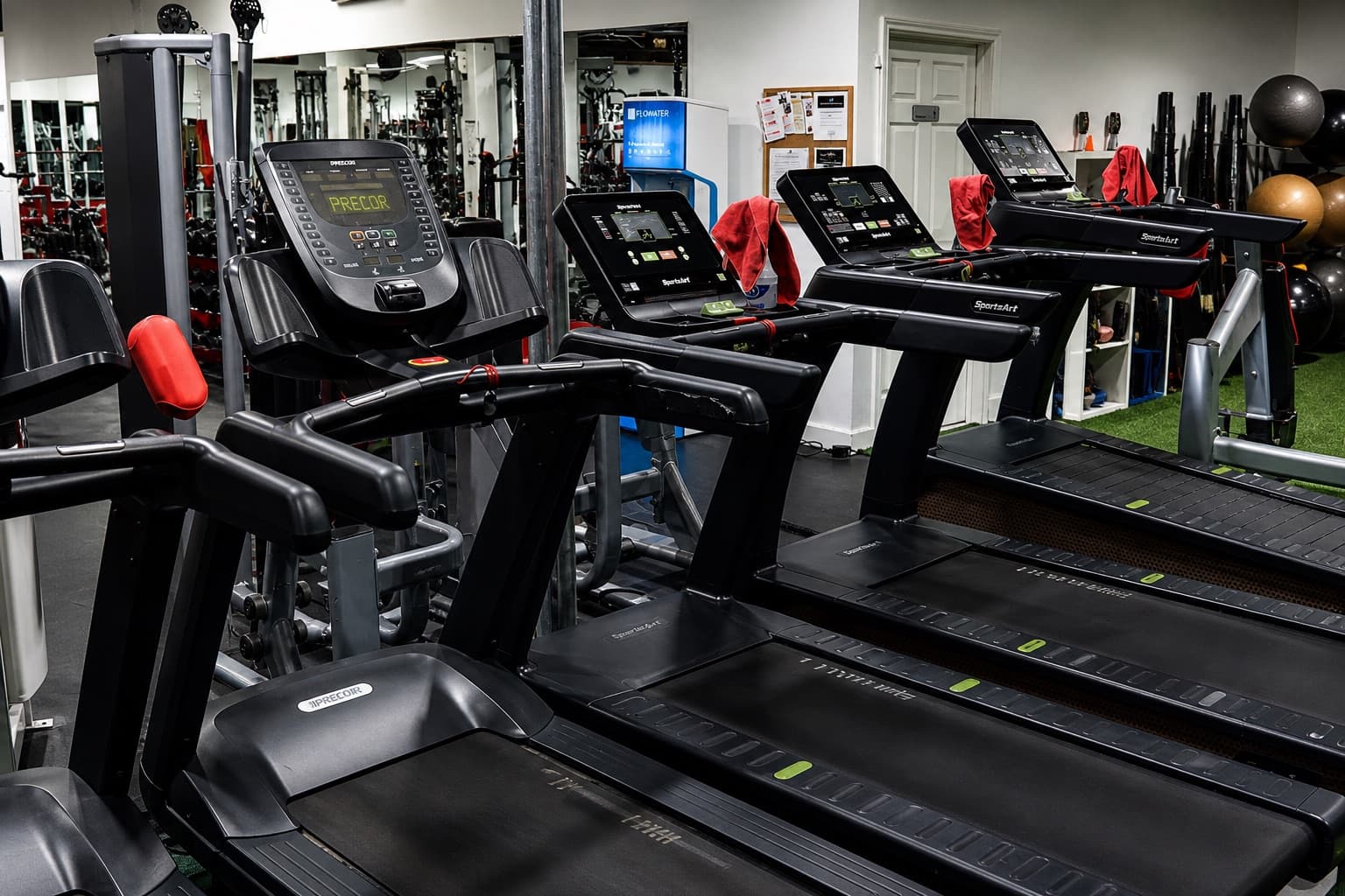 Georgetown Fitness gym floor with strength machines