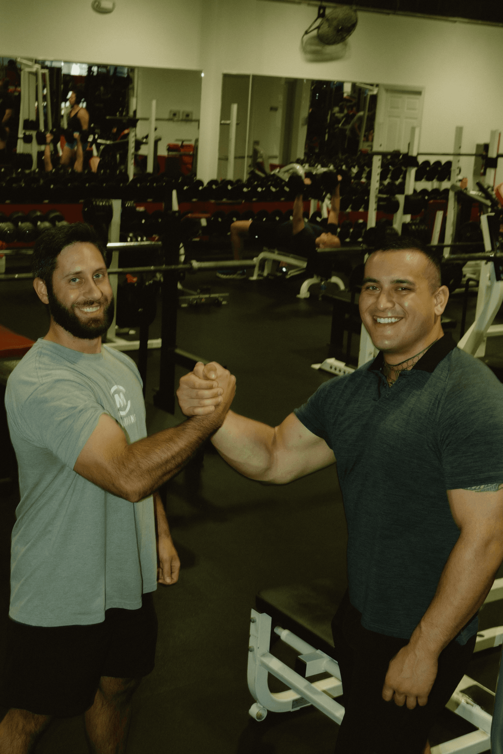 Personal training session at Georgetown Fitness